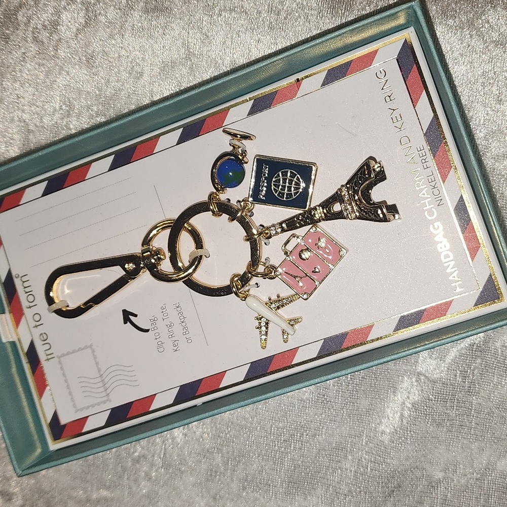 Travel the World Purse Charm